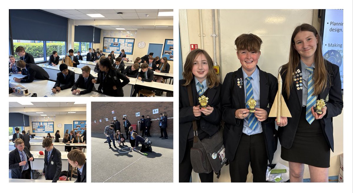 Last week students joined Mr. Chohan's 'Rocket Competition' after school! 🚀 They had 30 mins to design &amp; test their rockets with 2 chances to go the furthest. Congrats to the winning team, Linley. Everyone had a blast! 🎉 #STEM #RocketChallenge