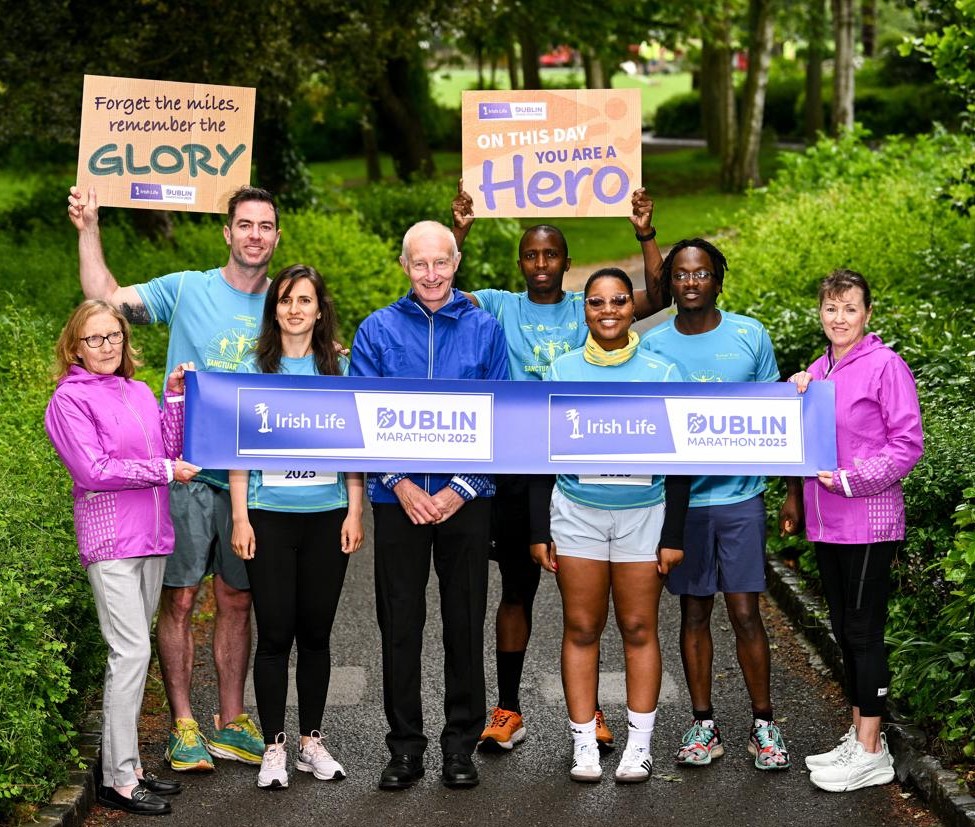 Sanctuary Runners Ireland (@sanctuaryrunner) on Twitter photo ๐ต We're so grateful to all at <a href="/dublinmarathon/">Irish Life Dublin Marathon</a> for including us in this year's Marathon once again. Amazing partners.
If you have a place in the marathon and would like to run with and support us email info@sanctuaryrunners.ie
Let Your Feet Do The Talking #Solidarity #Respect ๐ต We're so grateful to all at <a href="/dublinmarathon/">Irish Life Dublin Marathon</a> for including us in this year's Marathon once again. Amazing partners.
If you have a place in the marathon and would like to run with and support us email info@sanctuaryrunners.ie
Let Your Feet Do The Talking #Solidarity #Respect