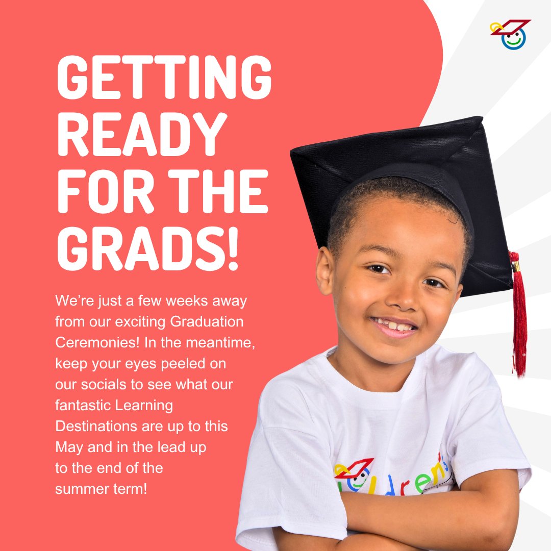 The countdown is on! 🎓🎉

We're so excited to be just a few weeks away from celebrating our students at this year's Children's University graduations!

In the meantime, keep your eyes on our socials to see what some of our brilliant #LearningDestinations are up to this May!