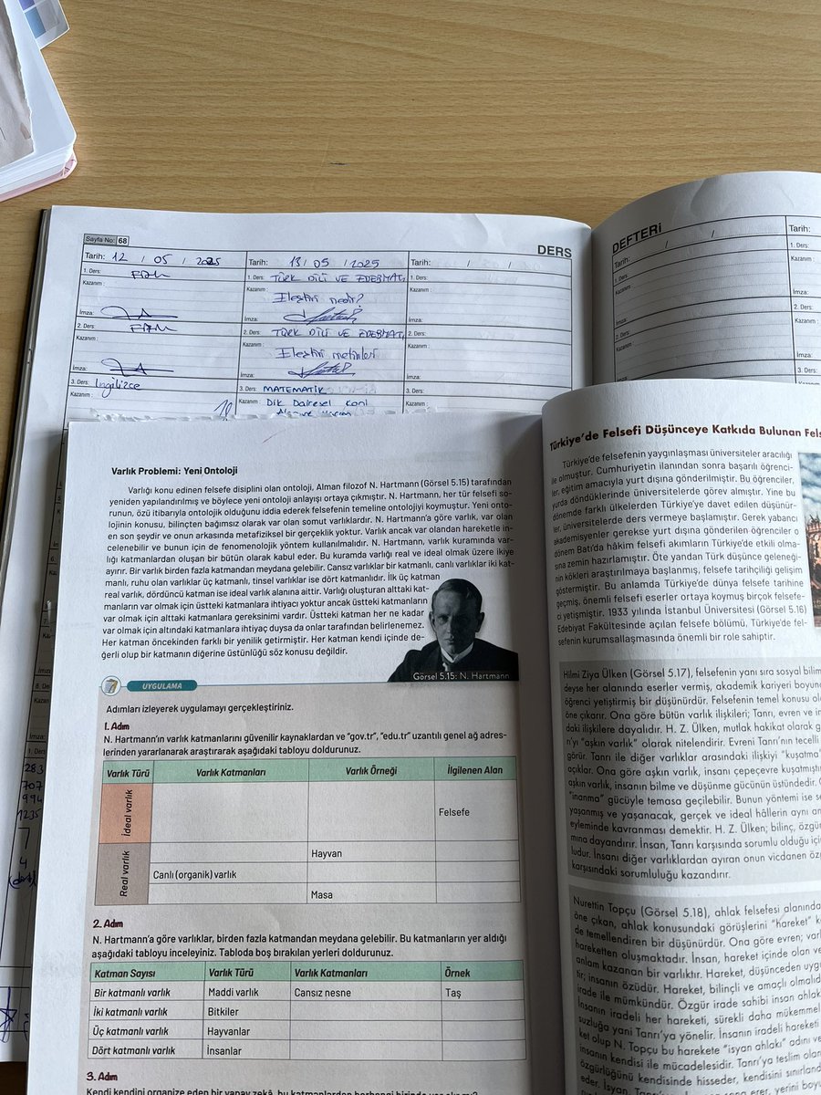 Ontoloji diyince de ben