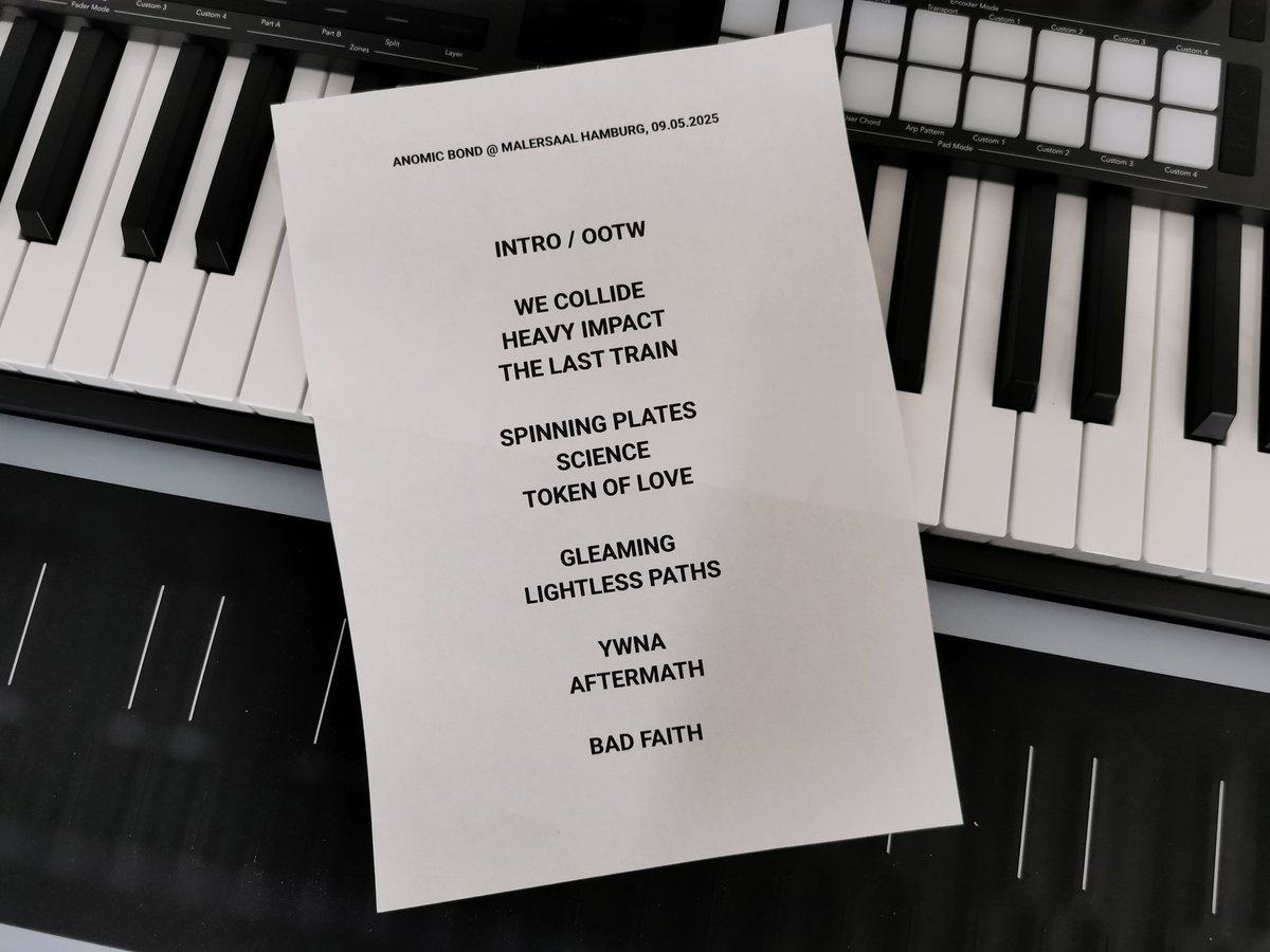 We are still in disbelief that we really went through with this. Amazing experience. We cannot wait to release our new songs.