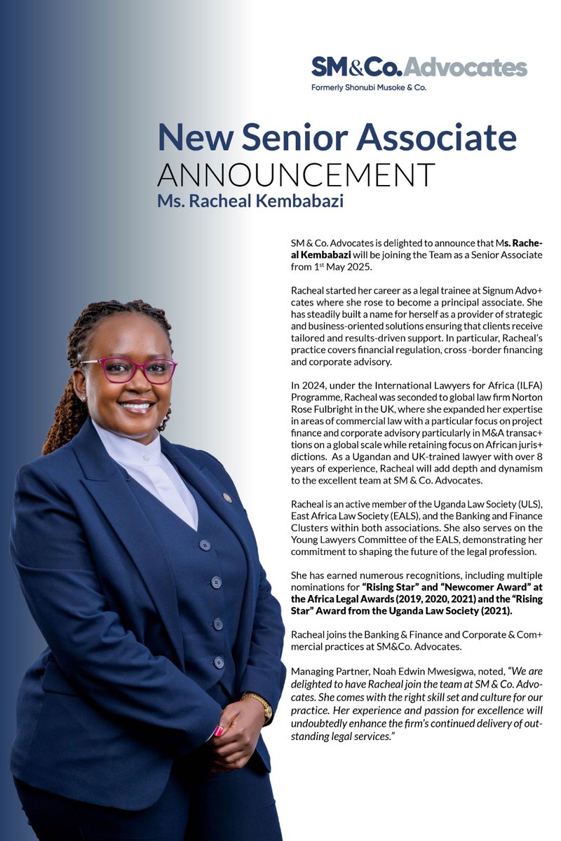 Shonubi, Musoke & Co (@shonubimusoke) on Twitter photo 