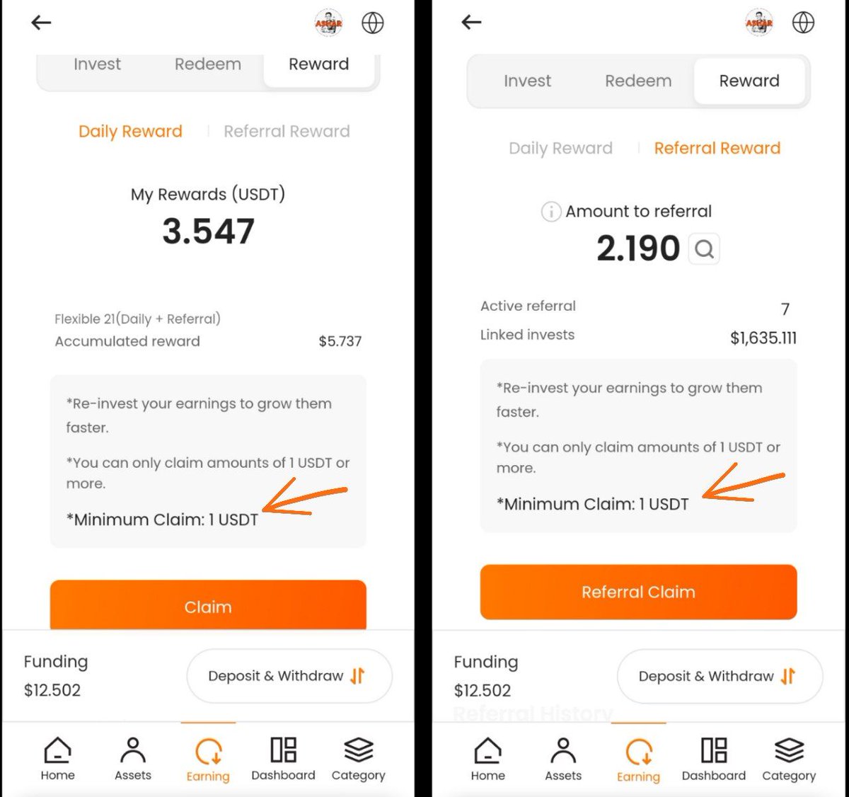 Ash_RHs's tweet photo. Oh iya. BtW, tahukah kamu? Klaim hadiah minimum di platform ROGup telah diperbarui. Dulu $3, tetapi sekarang kamu bisa mengklaim hadiahmu mulai dari hanya $1. ๐๐
coba deh daftar dan buat akun sekarang: https://t.co/NLwf9fHmK6
#ROGup #simple #earnings #dailyreturn #stableincome #Crypto #usdt #easyaccess #Blockchain #Web3 #investing #QuantAI #tradingvolume #ROGinAI #GiraffeAILabs $ROG