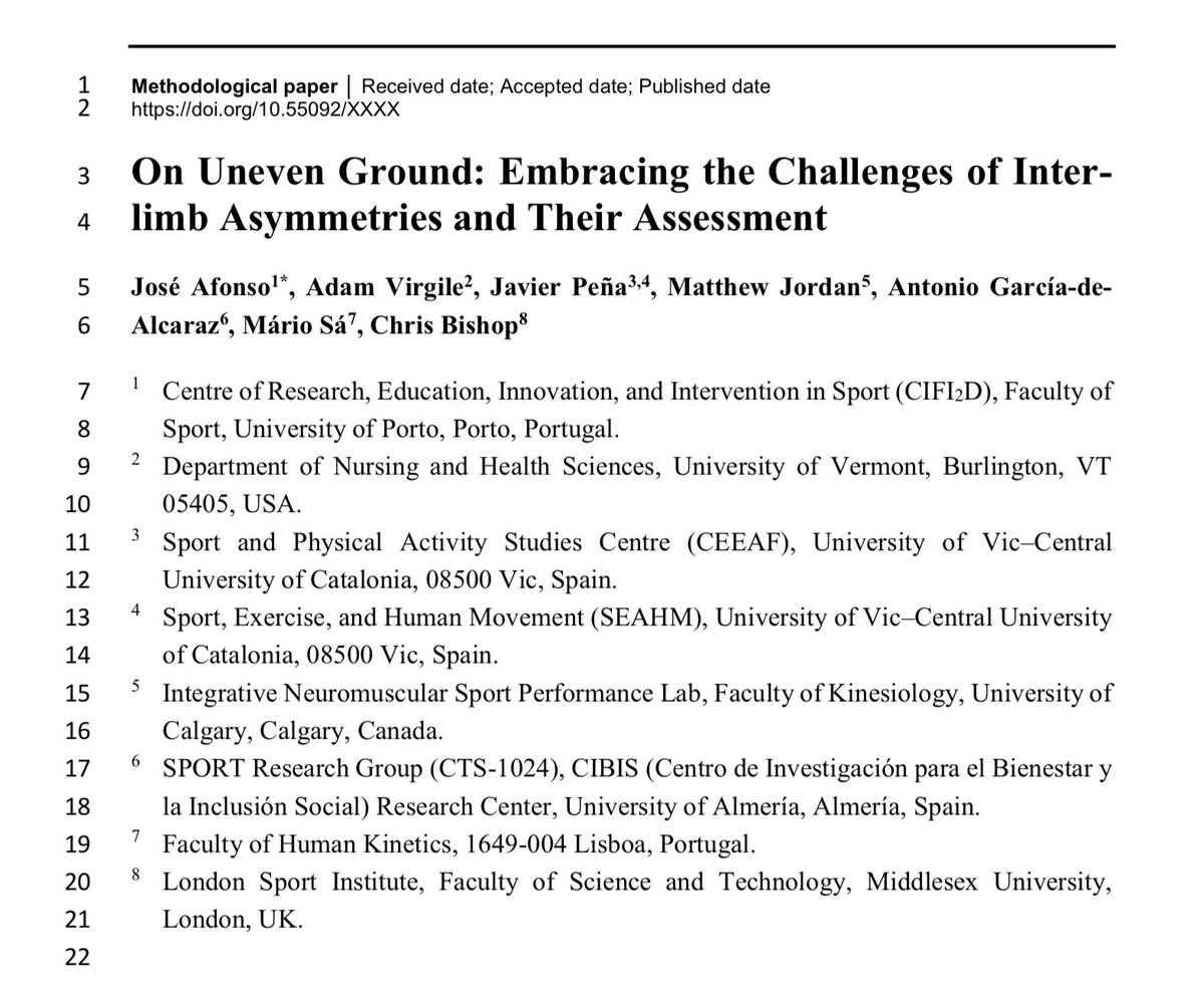 DrChrisBishop's tweet image. 📄 Great to have our new methods paper on assessing and utilising asymmetry data now accepted for publication in @ElsevierConnect’s #Asymmetry Journal.
🔗 Link to text on RG: researchgate.net/publication/39….