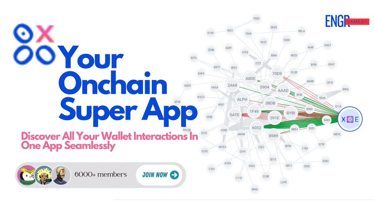 🚨 Ever wondered where your wallet has been across the Web3 space?
From forgotten dApps to hidden NFT transactions, your wallet leaves a trail. But how do you trace it all?

👀 Enter <a href="/0xppl_/">0xPPL</a> , your Onchain Super App.
🔎 See every transaction across wallets
💰 Earn rewards when