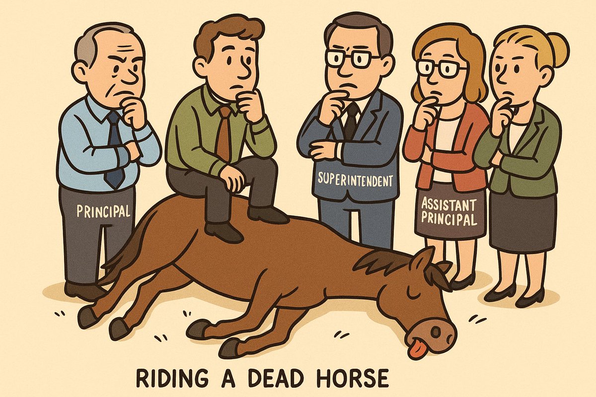 Why schools ride dead horses (and how to stop) linkedin.com/pulse/why-scho… via <a href="/LinkedIn/">LinkedIn</a>