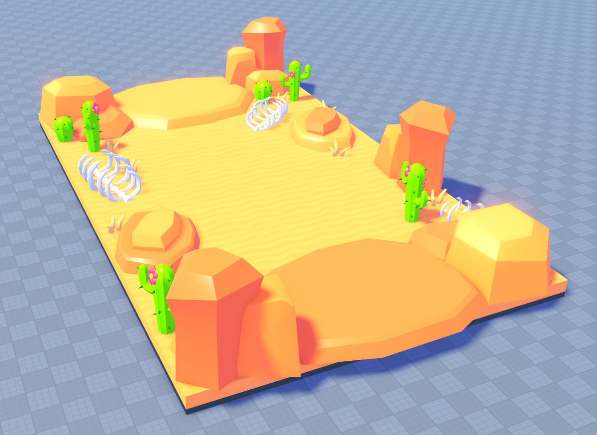 SplashedDev's tweet image. Some mini-maps displaying some foliage assets I've recently made. 🍃🏜️❄️ #RobloxDev #ROBLOX #Modeling #3dmodeling