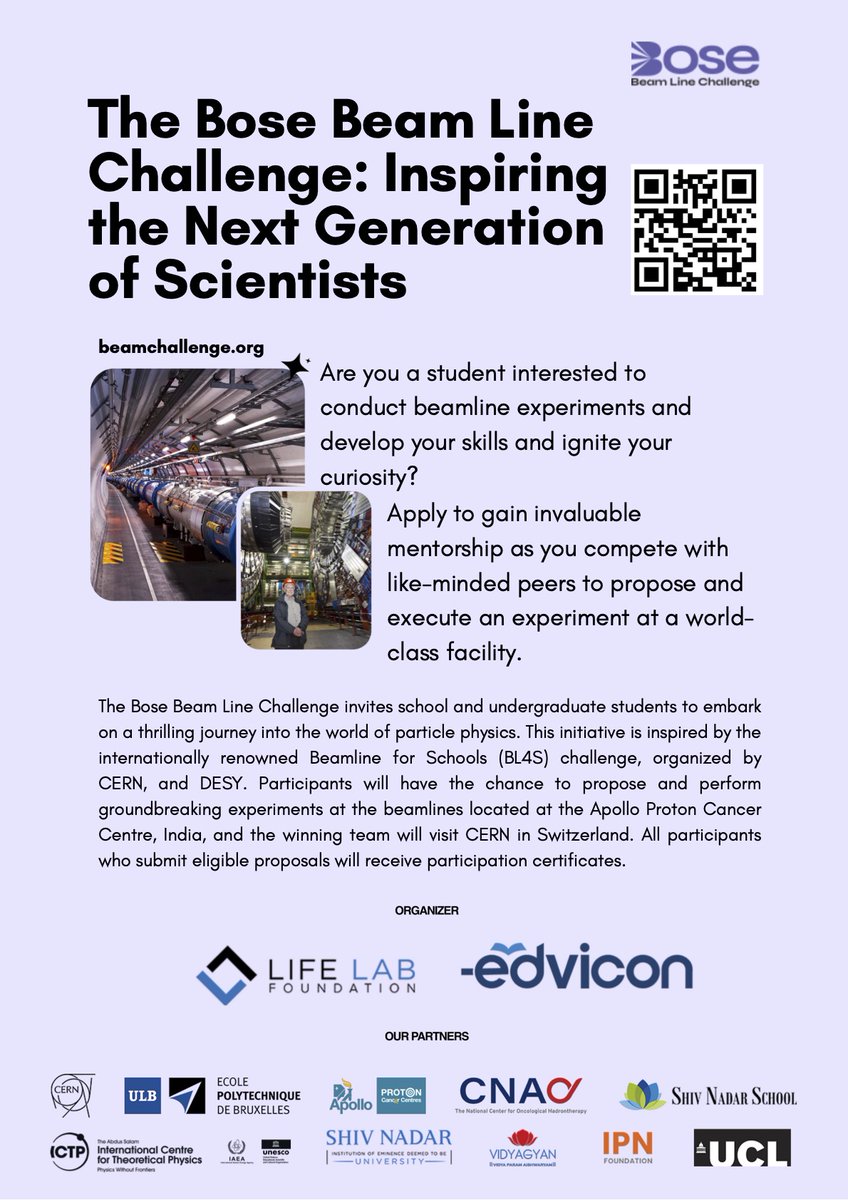 Kate Shaw (@kateshawonline) on Twitter photo Im really excited to be working with <a href="/archanasharmagv/">Archana Sharma CERN</a> and her team on this amazing Bose Beam Line Challenge for school students and undergraduates in South Asia and across the world!
Learn more here beamchallenge.org Im really excited to be working with <a href="/archanasharmagv/">Archana Sharma CERN</a> and her team on this amazing Bose Beam Line Challenge for school students and undergraduates in South Asia and across the world!
Learn more here beamchallenge.org