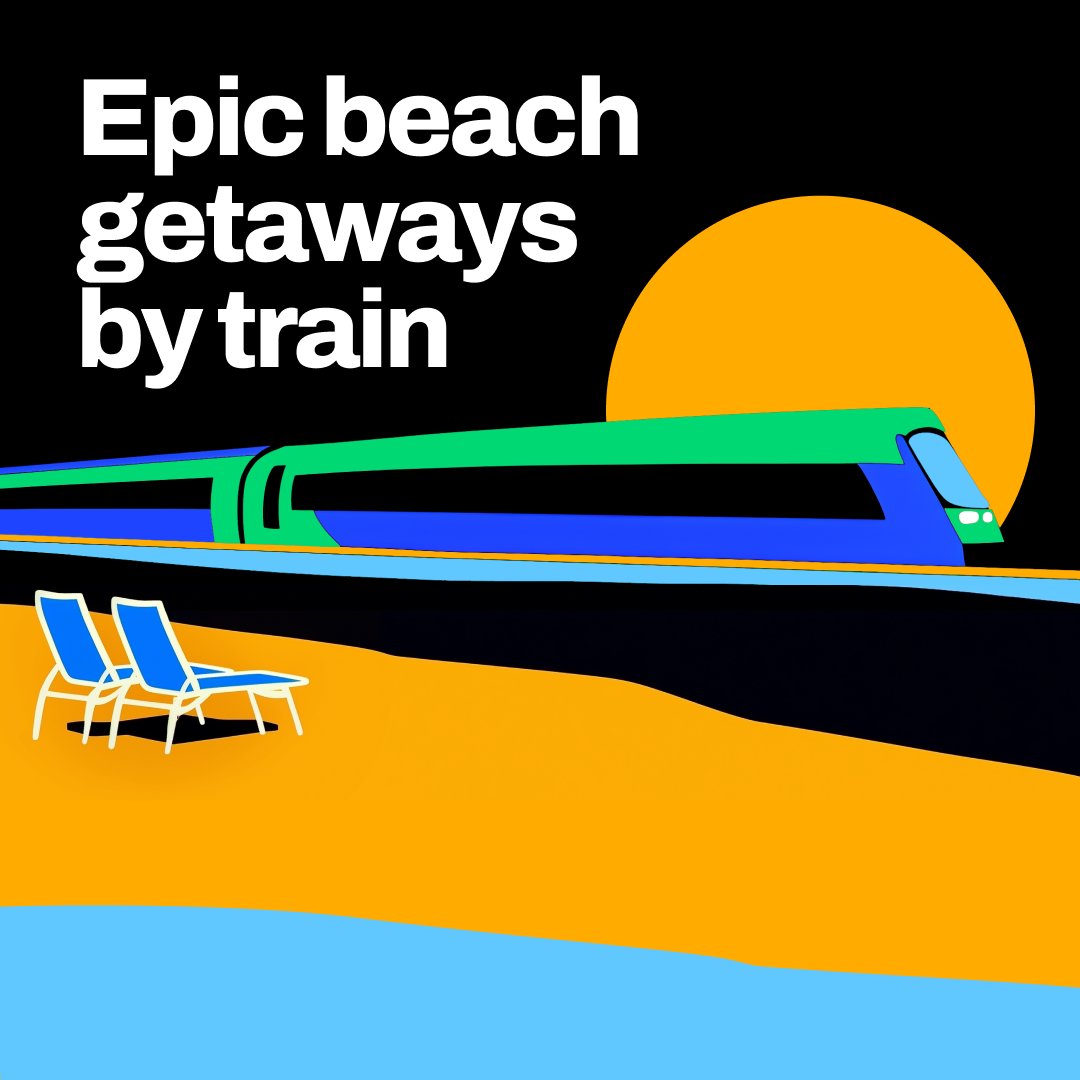 Just because we're stuck in the UK, doesn't mean we can't enjoy some easy-access beach trips as we properly start to head into summer 🌞

Check out our picks for the best beach getaways - all reachable by train, and in style if you get a Seatfrog upgrade ⏫

Check it out here:
