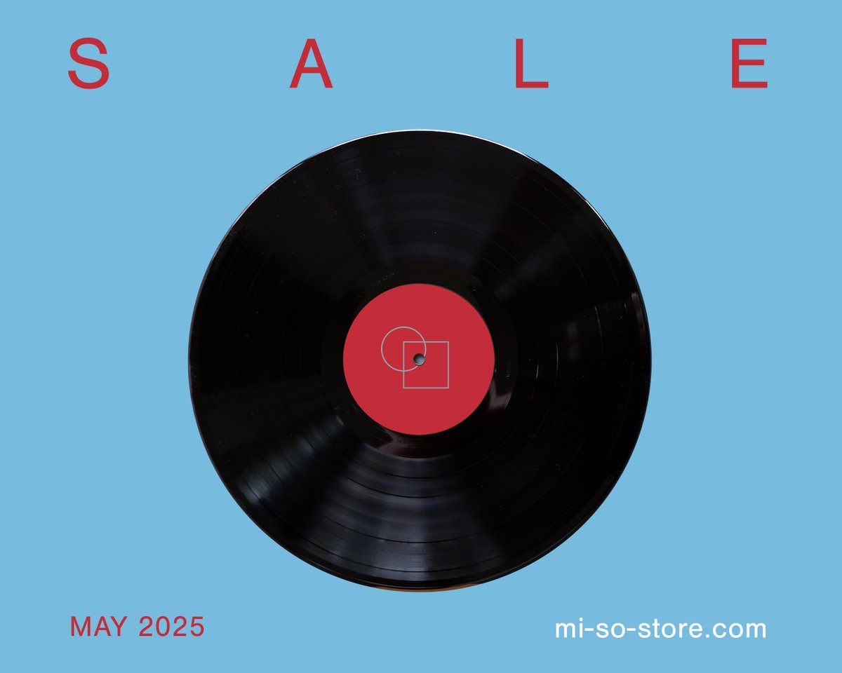 sonic pieces (@sonicpieces) on Twitter photo We´re having a SPRING SALE during May 2025 at our web-shop together with <a href="/_miasmah/">Miasmah recordings</a> : mi-so-store.com/products?categ…
.
If you are in Berlin, we also have a larger selection of records in-store for sale. mi-so-store.com/berlin-store We´re having a SPRING SALE during May 2025 at our web-shop together with <a href="/_miasmah/">Miasmah recordings</a> : mi-so-store.com/products?categ…
.
If you are in Berlin, we also have a larger selection of records in-store for sale. mi-so-store.com/berlin-store
