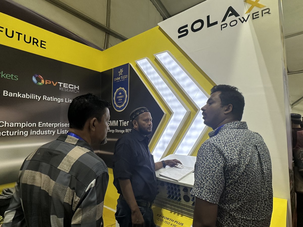 #SolaXExpo: The three-day BIID EXPO&amp;DIALOGUE exhibition has successfully concluded, with SolaX making a notable impact!

Our booth drew significant attention with cutting-edge residential energy storage solutions, especially the X1-Mini/Boost G4 inverters — known for their high