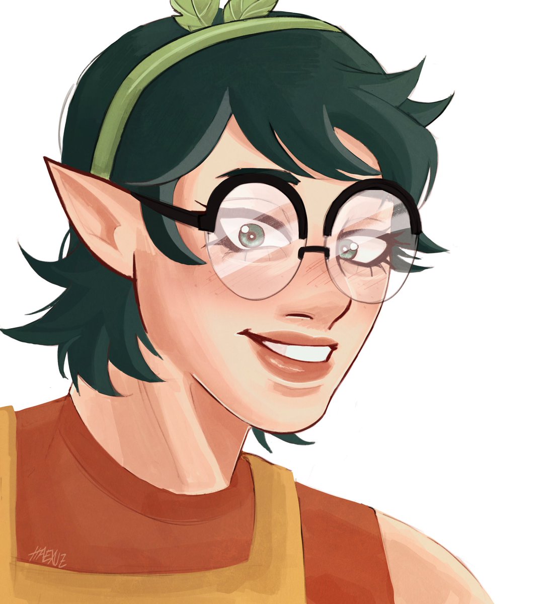 Haexuz's tweet photo. #huntlow #TheOwlHouse #toh #theowlhousefanart 💚💛🥺 https://t.co/sySvSZv7lT