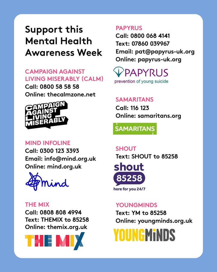 Here at Charlie Waller, our specialism is in training and education. We don't offer direct advice or support to individuals but plenty of our colleagues in the wider mental health community do. 

Our list has plenty of places to turn if you or a young person needs immediate help.