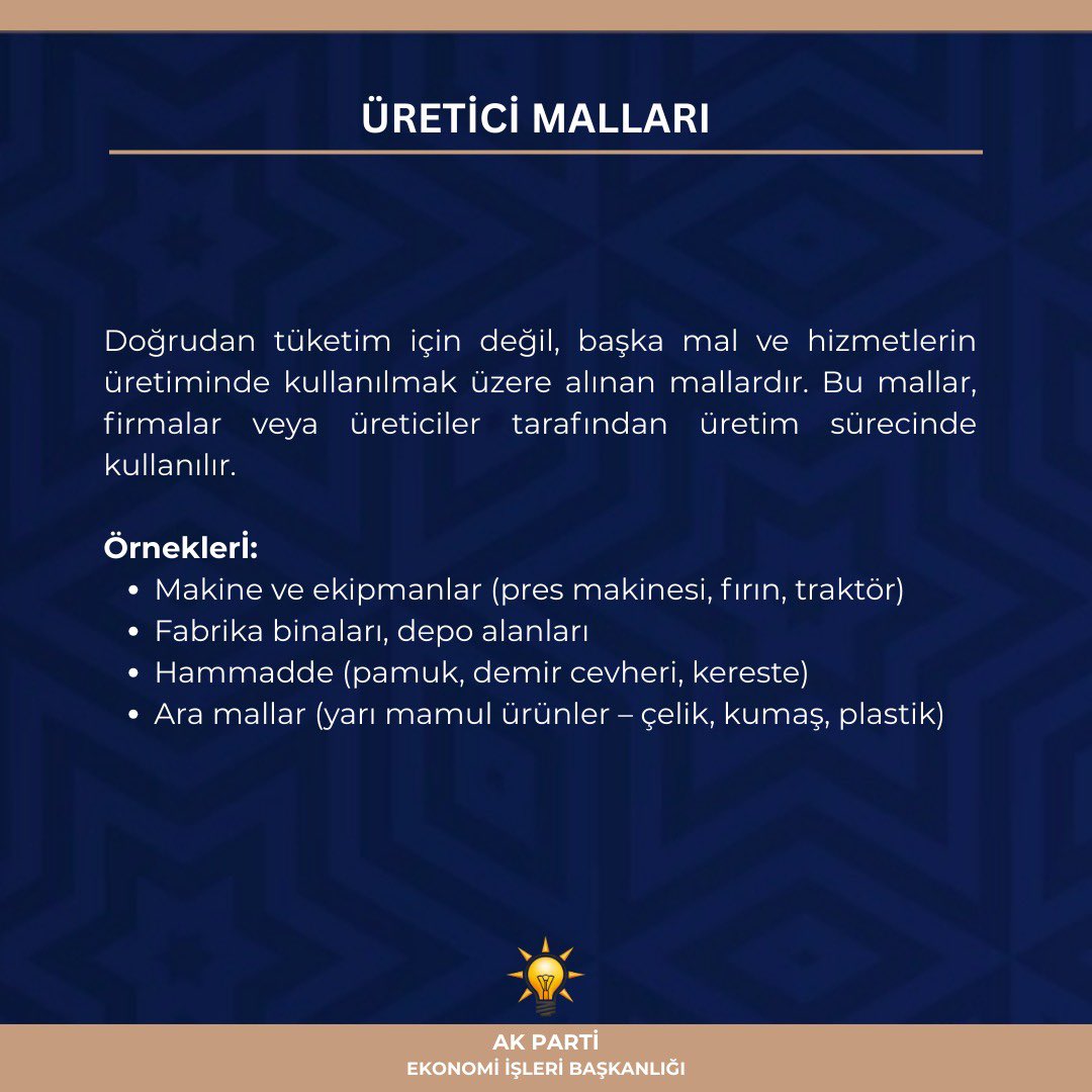 AK Parti Ekonomi İşleri Başkanlığı (@ekonomiisleri) on Twitter photo 