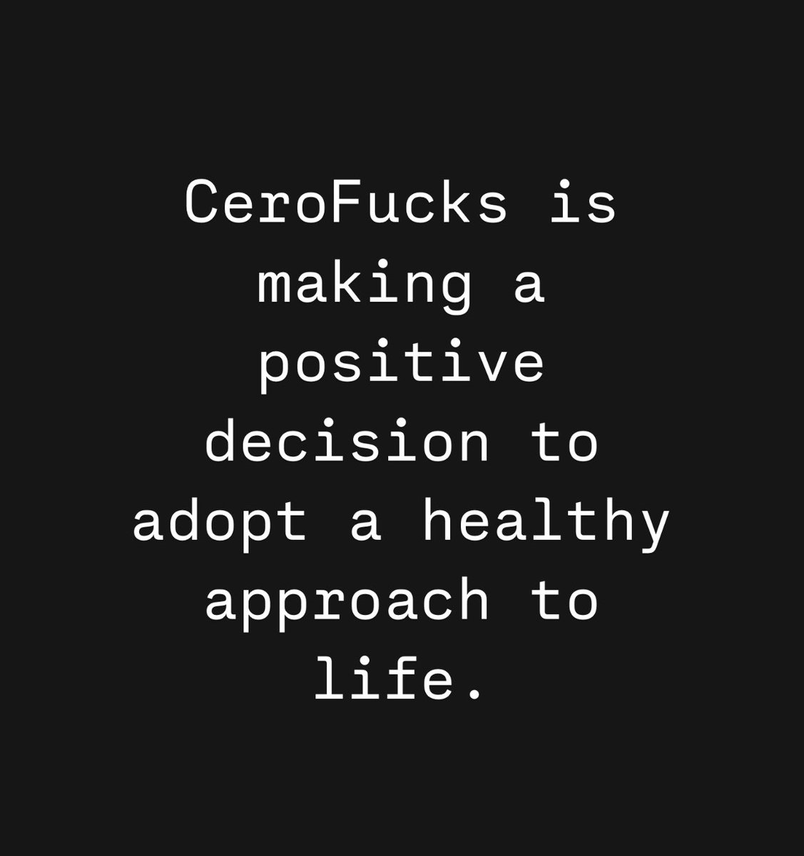 🔥

#CeroFucks #lifestyle #motivational #inspire #health #positivity #alive