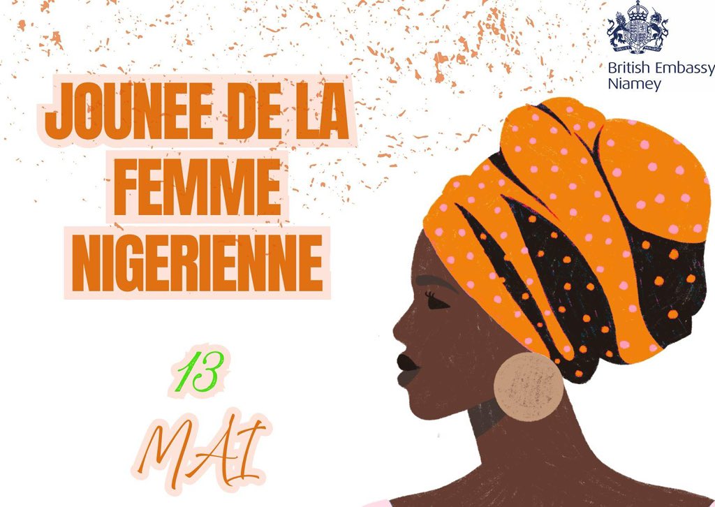 Aujourd’hui, nous célébrons la Journée de la femme nigérienne 🎊 une occasion de rendre hommage à leur force, leur résilience et leur contribution essentielle à la société.

Baraka da ranar mata na Nijar 🇳🇪 ku ci gaba da haskaka! 💫 

#Niger #femmesnigériennes #gofargotogether