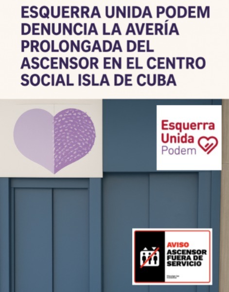 🔧💸Exigimos auditoría urgente de los centros sociales de Alicante.
🛗El ascensor del centro social de Los Ángeles lleva más de un mes averiado.
Mientras, el PP gasta en postureo y abandona los barrios.
👉Climatización rota, espacios cerrados ¡Basta ya!
📰alicanteplaza.es/alicanteplaza/…