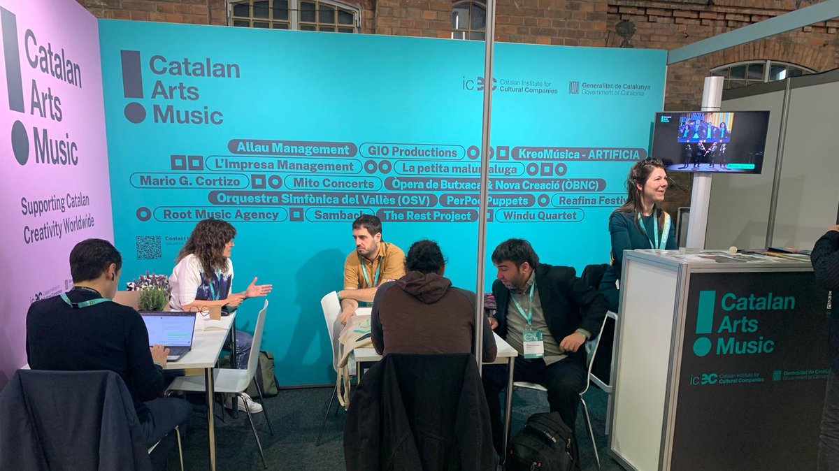 catalanarts's tweet image. 🔥 Busy days at @ClassicalNEXT Berlin!

📍Visit us at the CatalanArts stand 8 - 9 and get in touch with the Catalan companies attending the fair.

🎶The Catalan music delegation at #ClassicalNext sounds like this. Listen to the playlist!

🎧icec.cat/CA_P_Classical…
