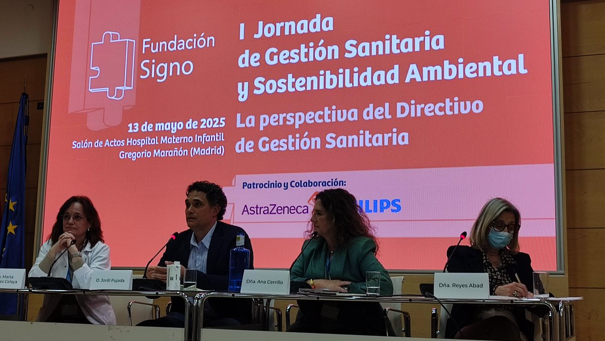Fundación Signo (@fundacionsigno) on Twitter photo #JornadaGestiónSostenibilidad | Jordi Pujadas, del Área de Infraestructuras del Institut Català de la Salut (<a href="/icscat/">ICS. Generalitat</a>), señala la pérdida de #biodiversidad y el desafío de los materiales de un solo uso.
fundacionsigno.com/gestion-sanita… #JornadaGestiónSostenibilidad | Jordi Pujadas, del Área de Infraestructuras del Institut Català de la Salut (<a href="/icscat/">ICS. Generalitat</a>), señala la pérdida de #biodiversidad y el desafío de los materiales de un solo uso.
fundacionsigno.com/gestion-sanita…