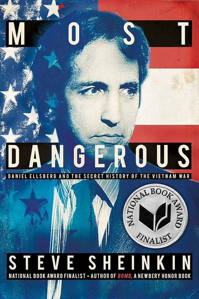 flyerslibrary's tweet image. Hey, @LHSFlyers! Today&apos;s #TuesdayTopic is Daniel Ellsberg and  America&apos;s involvement in the Vietnam War. Check out #MostDangerous to learn more! #LHSReads #HighSchoolLibrary #LindberghLibraries #Nonfiction