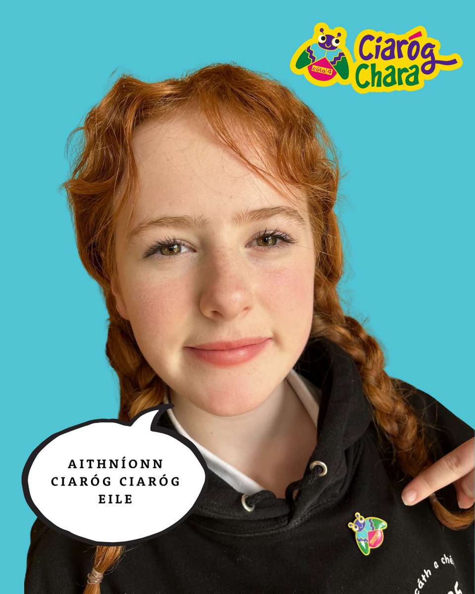 Cula4_TG4's tweet image. 🪲Ba é an frása ‘Aithníonn ciaróg ciaróg eile’ a spreag an smaoineamh do na suaitheantais seo - ar bealach é do chainteoirí óga Gaeilge a chéile a aithint agus ceangal a dhéanamh trínár dteanga dhúchais.
Bígí bródúil iad a chaitheamh, agus cuirigí tús leis an gcomhrá. ⭐🌈🙌