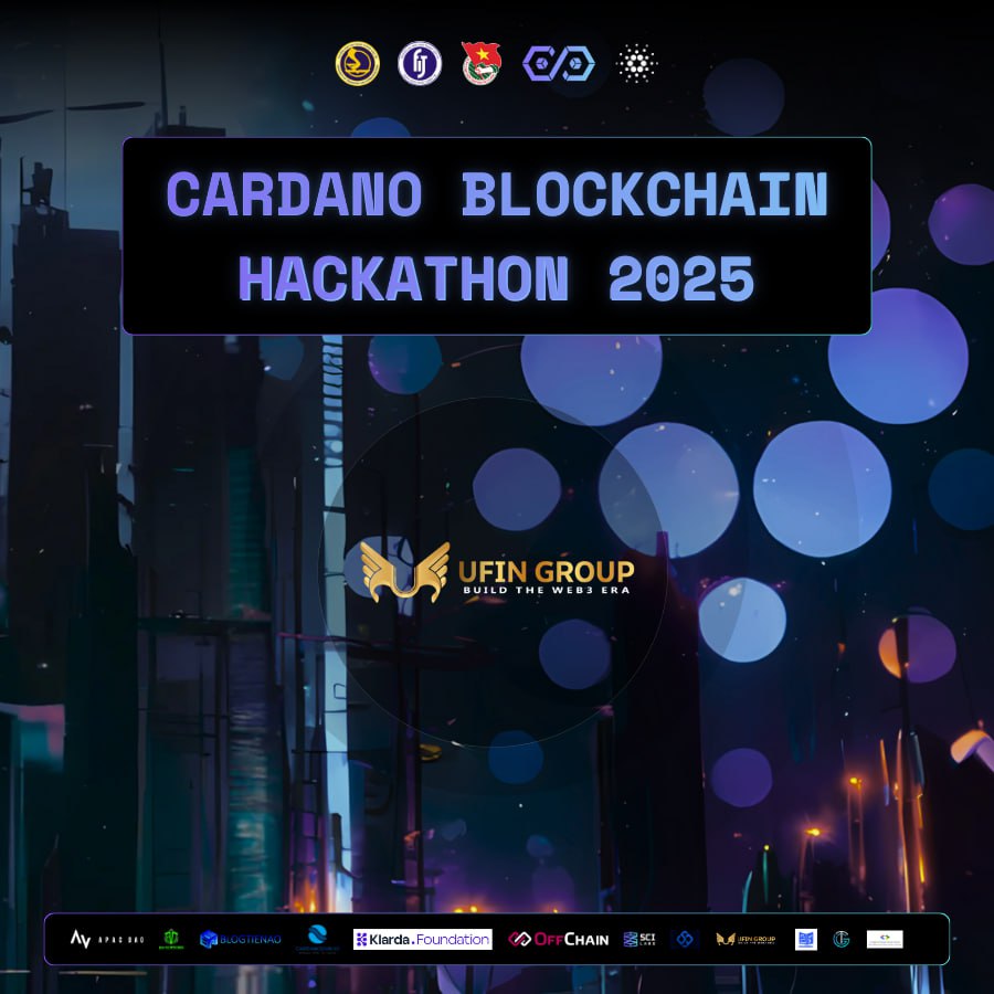 🎉 UFIN GROUP CONGRATULATES CARDANO BLOCKCHAIN HACKATHON 2025! 🎉

UFIN Group is honored to join the Hackday of Cardano Blockchain Hackathon 2025 — a vibrant playground of innovation and tech passion!

👏 Congratulations to all teams for your breakthrough ideas and impressive