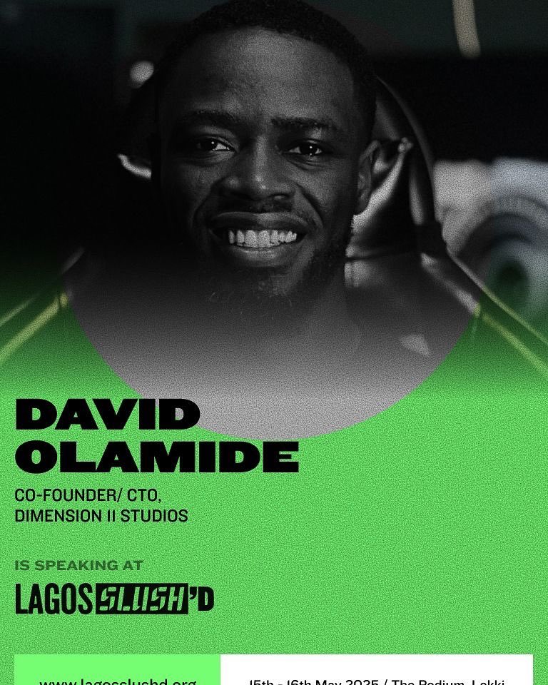 Later this week, I'll be speaking at <a href="/lagosslushd/">Lagos Slush'D</a>, where I'll be on stage to discuss the state and future of the African games industry, and how we at @dimension11studios are actively building that future.