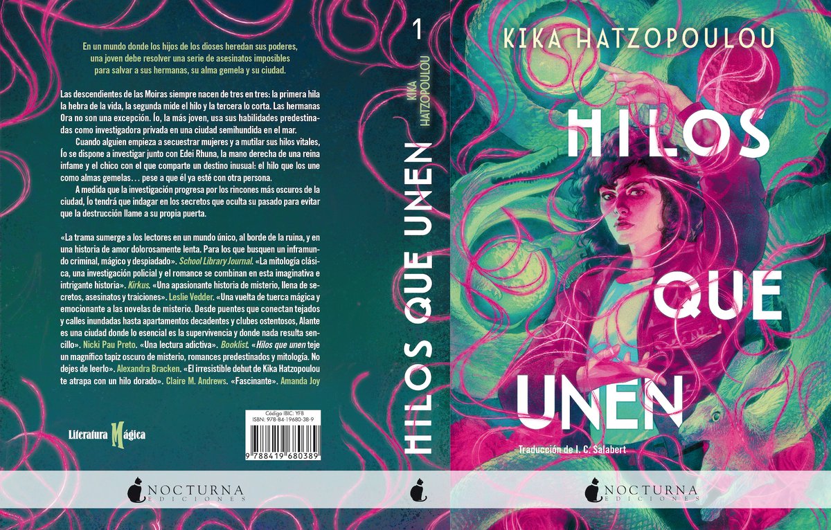 Nocturna (@nocturnaed) on Twitter photo ¡Qué ilusión, noctámbulos! ¡#HilosQueUnen de <a href="/kikahatzopoulou/">Kika Hatzopoulou (mostly on IG)</a> ha sido nominado a dos premios! 🧶 ¡Y qué bien acompañado está! ❤️🔥
-#Kevin505 (<a href="/festivalcelsius/">Celsius 232</a>)
-#ElTemploDeLasMilPuertas (<a href="/Templo_revista/">El Templo</a>)
➡️tienda.nocturnaediciones.com/products/hilos… ¡Qué ilusión, noctámbulos! ¡#HilosQueUnen de <a href="/kikahatzopoulou/">Kika Hatzopoulou (mostly on IG)</a> ha sido nominado a dos premios! 🧶 ¡Y qué bien acompañado está! ❤️🔥
-#Kevin505 (<a href="/festivalcelsius/">Celsius 232</a>)
-#ElTemploDeLasMilPuertas (<a href="/Templo_revista/">El Templo</a>)
➡️tienda.nocturnaediciones.com/products/hilos…