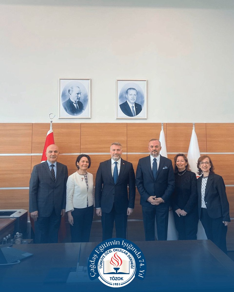 Derneğimizin Yönetim Kurulu Başkanı Zafer Öztürk ile beraberindeki Uluslararası Programlar Komisyonu Üyelerimiz ile Kayıt &amp; Mevzuat Komisyonu üyelerimiz bugün MEB Talim ve Terbiye Kurulu Başkanı Sayın Prof. Dr. Cihad Demirli’yi makamında ziyaret ederek; Uluslararası Diploma ve