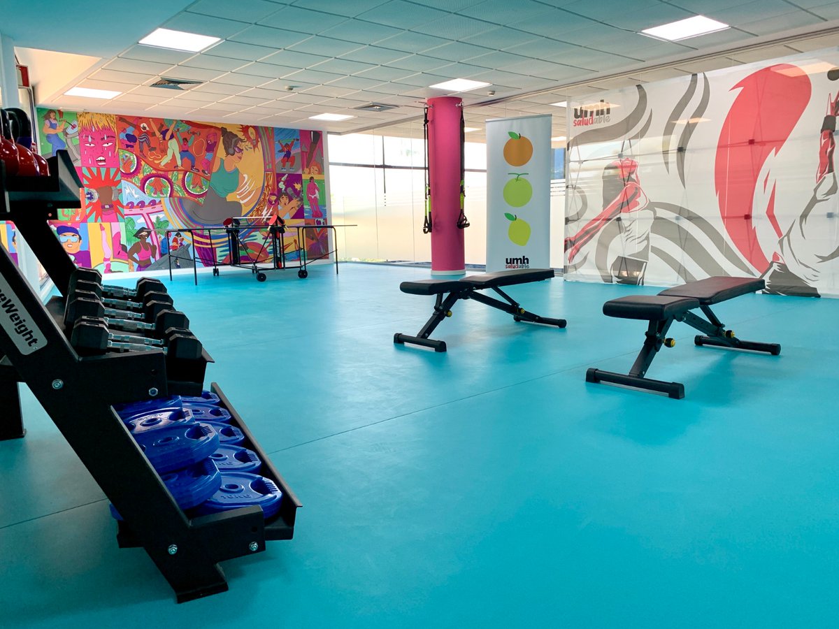 🏁 El campus de Altea ya cuenta con su Spazio #UMHsaludABLE, para la realización de actividades físicas saludables, ubicado en la primera planta del edificio Puig Campana. 👀✨
