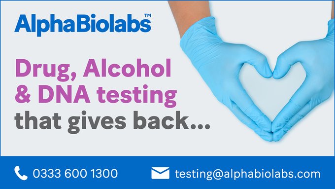 From our Partner: @AlphaBiolabs, we recognise that behind every Drug, Alcohol, or DNA testing instruction lies a deeper story. Read our blog article (bit.ly/3SAuGsg) to discover how our testing gives back to the wider community. 
#FamilyLaw #ChildWelfare #PublicChildLaw