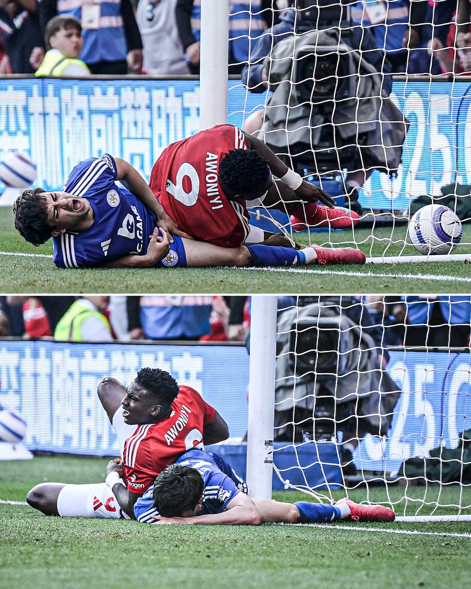 Nottingham Forest striker Taiwo Awoniyi underwent surgery for an abdominal injury on Monday after he clattered into a post during their Premier League draw with Leicester City a day earlier, the club said.