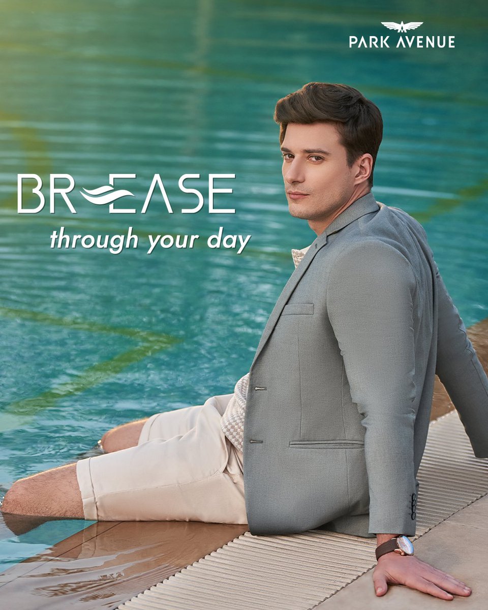 From sun-soaked getaways to meetings, Brease by Park Avenue features airy linen suits in soft tones for every summer moment.

#ParkAvenue #newcollection #springsummer #menswear #style