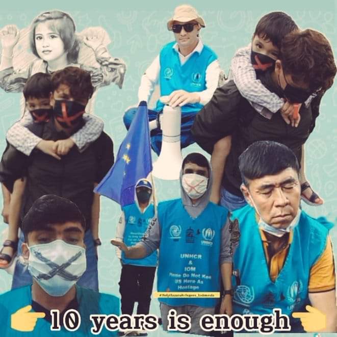 #End13YearsInLimbo_Idonesia
Look how desperately this beautiful little angel is asking for help, but all she has gained so far was negligence and indifference from UNHCR and IOM.