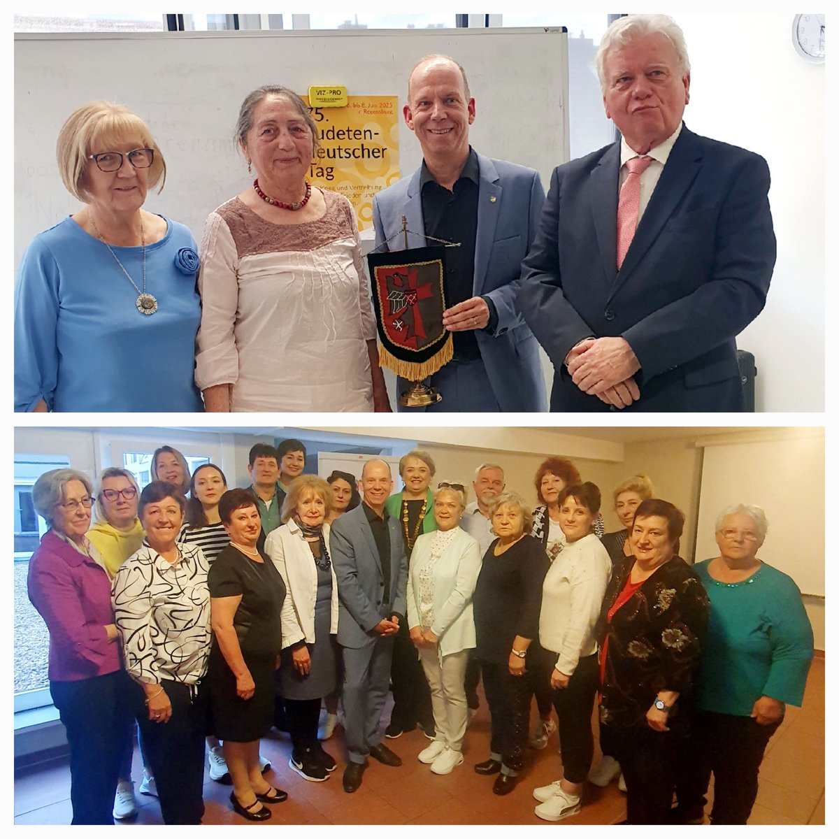 Gestern war Heiko Hendriks zuerst bei der Landestagung der Sudetendeutschen Landmannschaft und anschließend bei einem Seminar der Landsmannschaft der Deutschen aus Russland in Düsseldorf zu Gast.