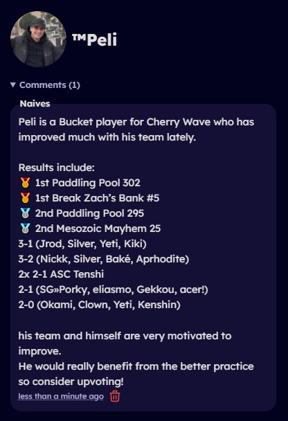 I got suggested to +2 by @/Na1ves
Thanks for the opportunity 🙏
Me and my team would really benefit from it.