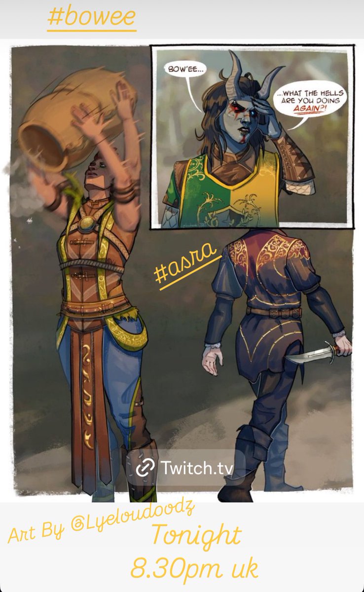 Tonight 8.30pm uk art By <a href="/Lyeloudoodz/">lyeloudoodz (on Bluesky)</a> twitch.tv/neilnewbon <a href="/Devilligan/">Tom De Ville</a>