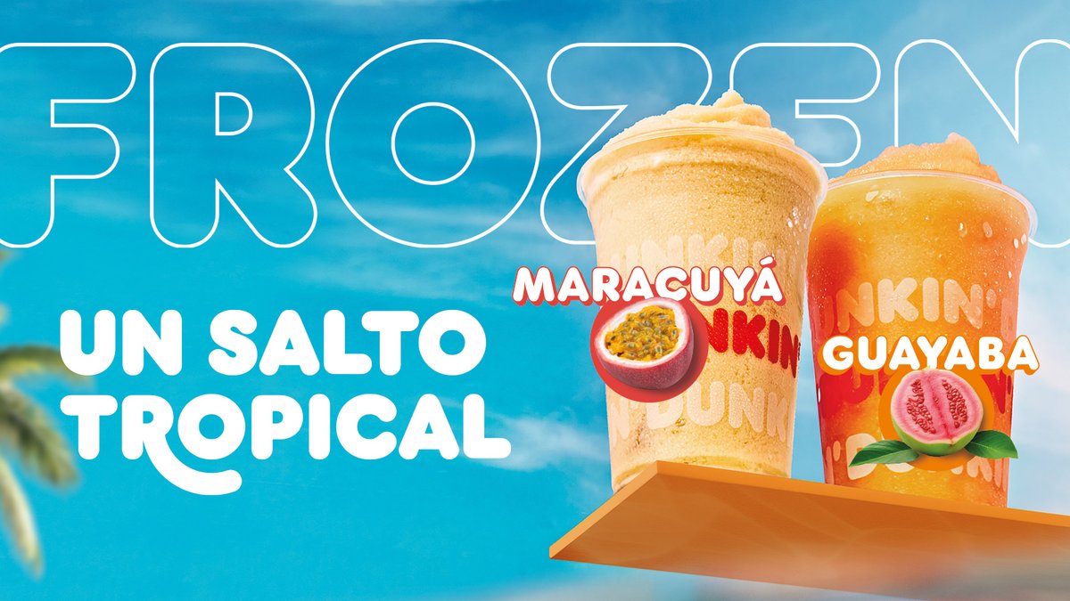 Saltamos de lo típico a lo tropical 😮‍💨✨
Llegan dos nuevos sabores de #Frozen: Maracuyá y Guayaba 🧋🌴

💥 Un salto de sabor, ❄️ un salto de frescura