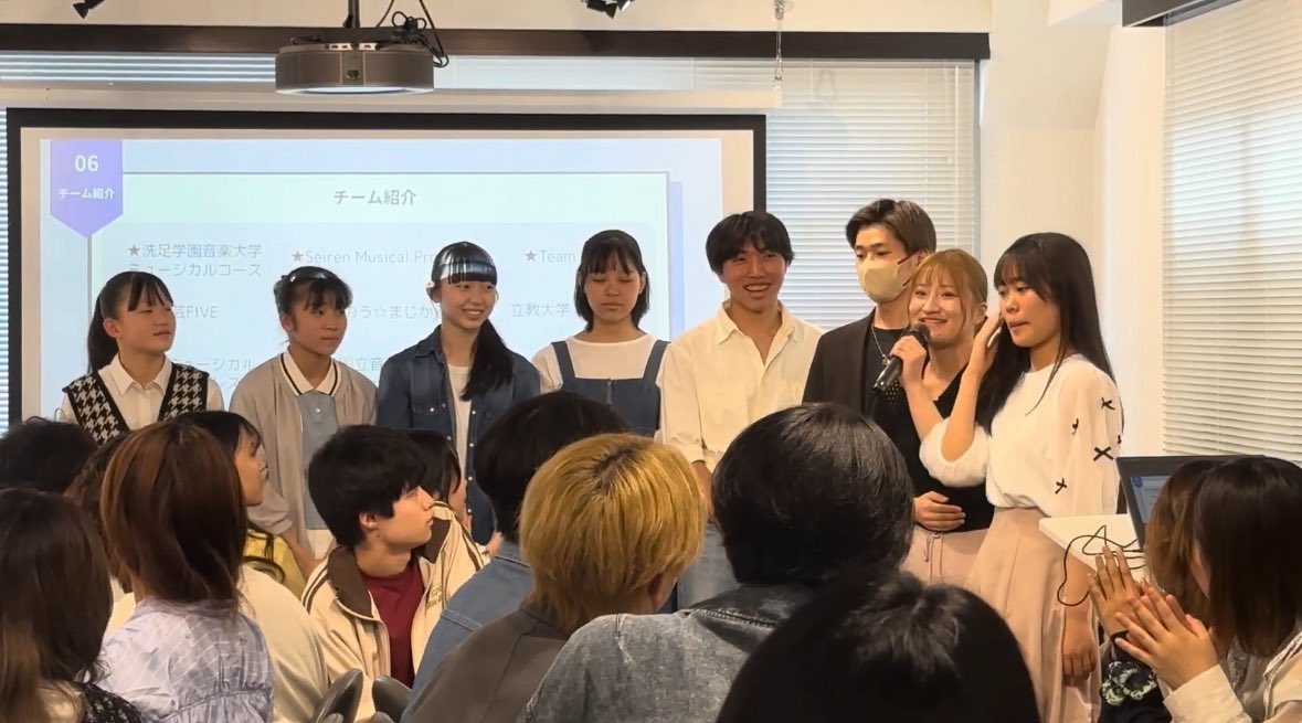 students_battle's tweet photo. #学生ミュージカルガチバトル 2025年度予選始動✨️

先日、対戦テーマ抽選会が行われました❣️
抽選会終了後には交流会でチームの垣根を越えて親睦を深めました🤝

今年度も盛り上がりそうです🔥
続報をお楽しみに✨️

#ミュージカル甲子園 https://t.co/9LNqoG7t9X