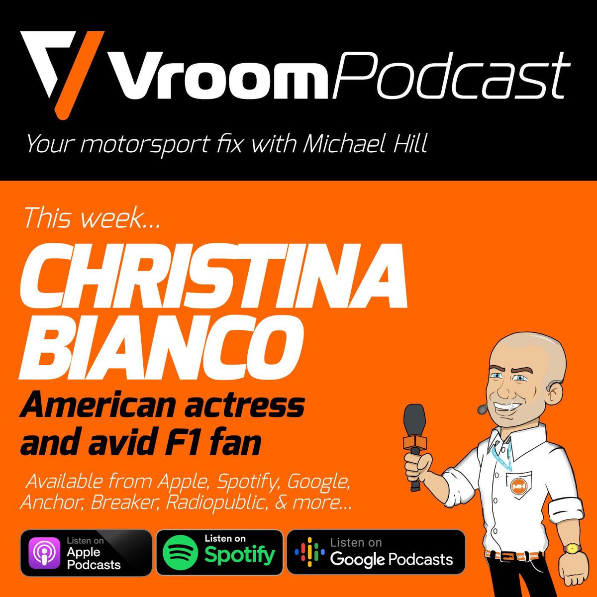 Michael Hill 🎤 (@mhillofficial) on Twitter photo Join me, <a href="/XtinaBianco1/">Christina Bianco</a> and <a href="/celinedion/">Celine Dion</a> for the latest episode of the #VroomPodcast where we talk all things motorsport and theatre 🎭
Who knew there were so many things in common between performers and racers!
creators.spotify.com/pod/show/vroom…
🎧 to the latest episode here ⬆️ Join me, <a href="/XtinaBianco1/">Christina Bianco</a> and <a href="/celinedion/">Celine Dion</a> for the latest episode of the #VroomPodcast where we talk all things motorsport and theatre 🎭
Who knew there were so many things in common between performers and racers!
creators.spotify.com/pod/show/vroom…
🎧 to the latest episode here ⬆️