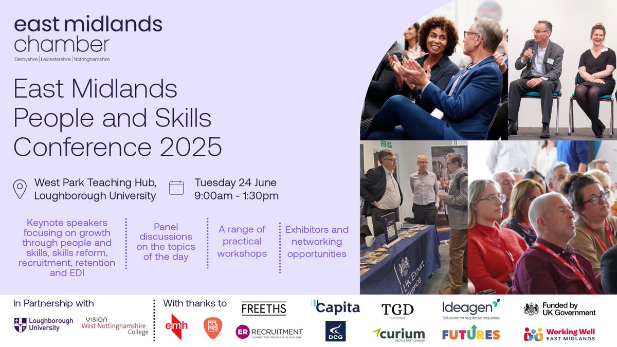 Booking now - open to all businesses and free to attend, for all the detail and to reserve your place, visit the event page here: bit.ly/EMCSkills25