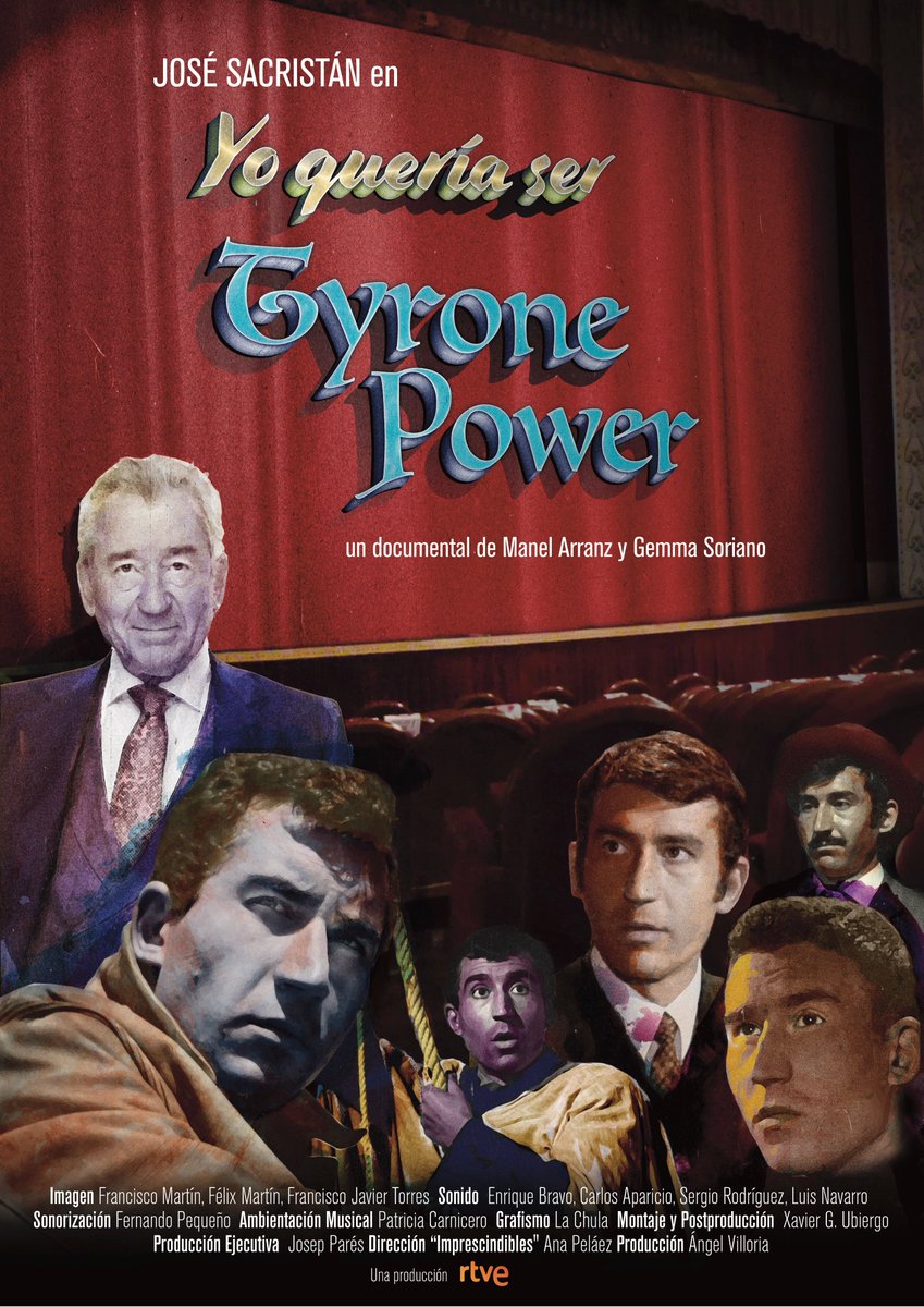 Imprescindibles TVE (@impres_tve) on Twitter photo Esta noche nos adentramos en el mundo de José Sacristán.
🎥"Yo quería ser Tyrone Power", de <a href="/SorianoGemma/">gemma soriano</a> y <a href="/manelarranz/">manel arranz</a>.
⏰A las 21:25 en <a href="/la2_tve/">La 2</a>. Esta noche nos adentramos en el mundo de José Sacristán.
🎥"Yo quería ser Tyrone Power", de <a href="/SorianoGemma/">gemma soriano</a> y <a href="/manelarranz/">manel arranz</a>.
⏰A las 21:25 en <a href="/la2_tve/">La 2</a>.