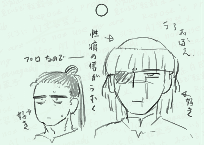 最近少しずつ見てるアニメの推し
性癖に受けた傷が疼く 