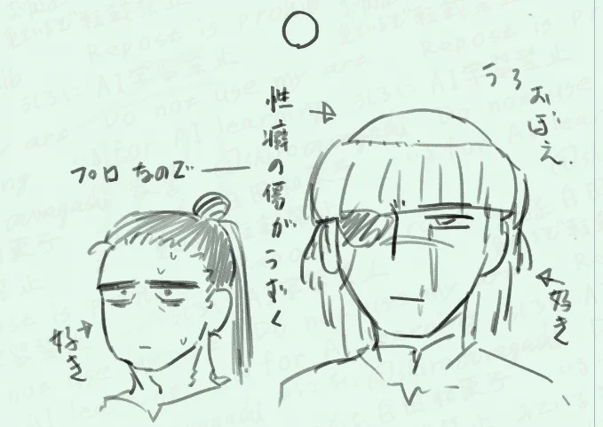 最近少しずつ見てるアニメの推し
性癖に受けた傷が疼く 