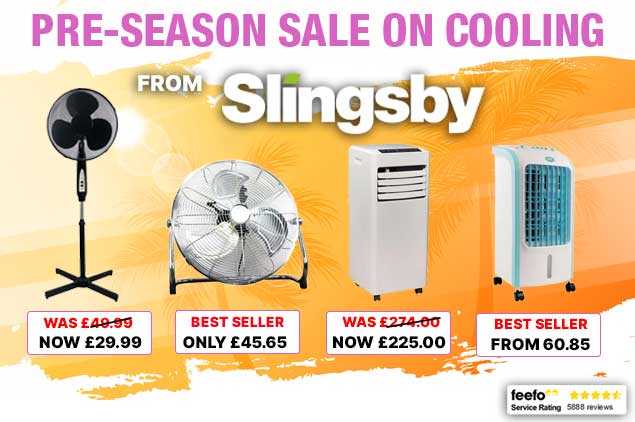 ☀️Save big on our range of fans, air coolers &amp; air conditioners 👉 tinyurl.com/cd248s85

Don’t miss out on our pre-season savings and best sellers while stocks last with free delivery on all orders over £50*!

#KeepCool #Fans #AirConditioners #AirConditioning #Cooling #Summer