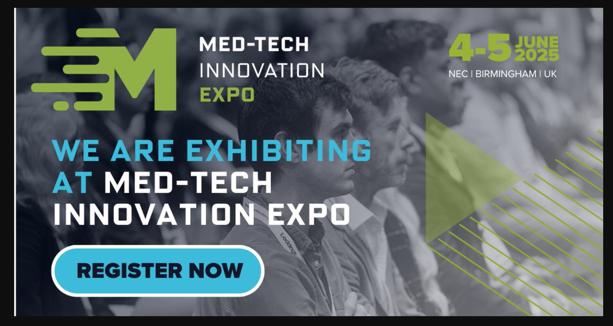 NIHR HRC in Sustainable Innovation (@sustainablehrc) on Twitter photo Less than a month to go until our <a href="/SustainableHRC/">NIHR HRC in Sustainable Innovation</a> team will be at #MedTechExpo2025!
If you're attending & want to learn more about our work in #HealthTech - or explore #collaboration opportunities - we’d love to connect. Send us a message or comment below. Less than a month to go until our <a href="/SustainableHRC/">NIHR HRC in Sustainable Innovation</a> team will be at #MedTechExpo2025!
If you're attending & want to learn more about our work in #HealthTech - or explore #collaboration opportunities - we’d love to connect. Send us a message or comment below.