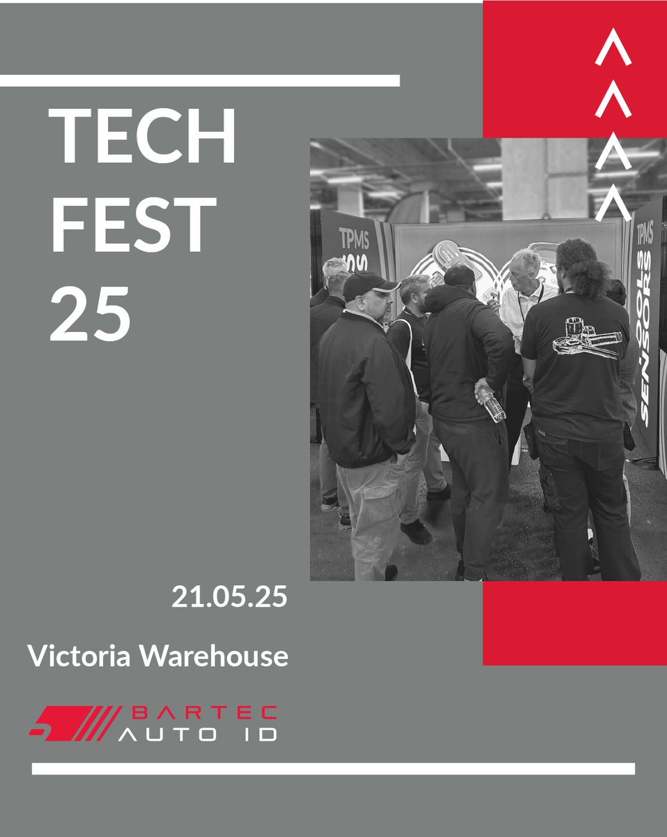 🚗 Bartec Auto ID at GSF TECH FEST 2025 🔧
 📍 Victoria Warehouse, Manchester | 📅 21st May 2025

We're excited to announce that Bartec Auto ID will be attending the GSF TECH FEST 2025 on Wednesday, 21st May, at the iconic Victoria Warehouse in Manchester!

Come and see how we're