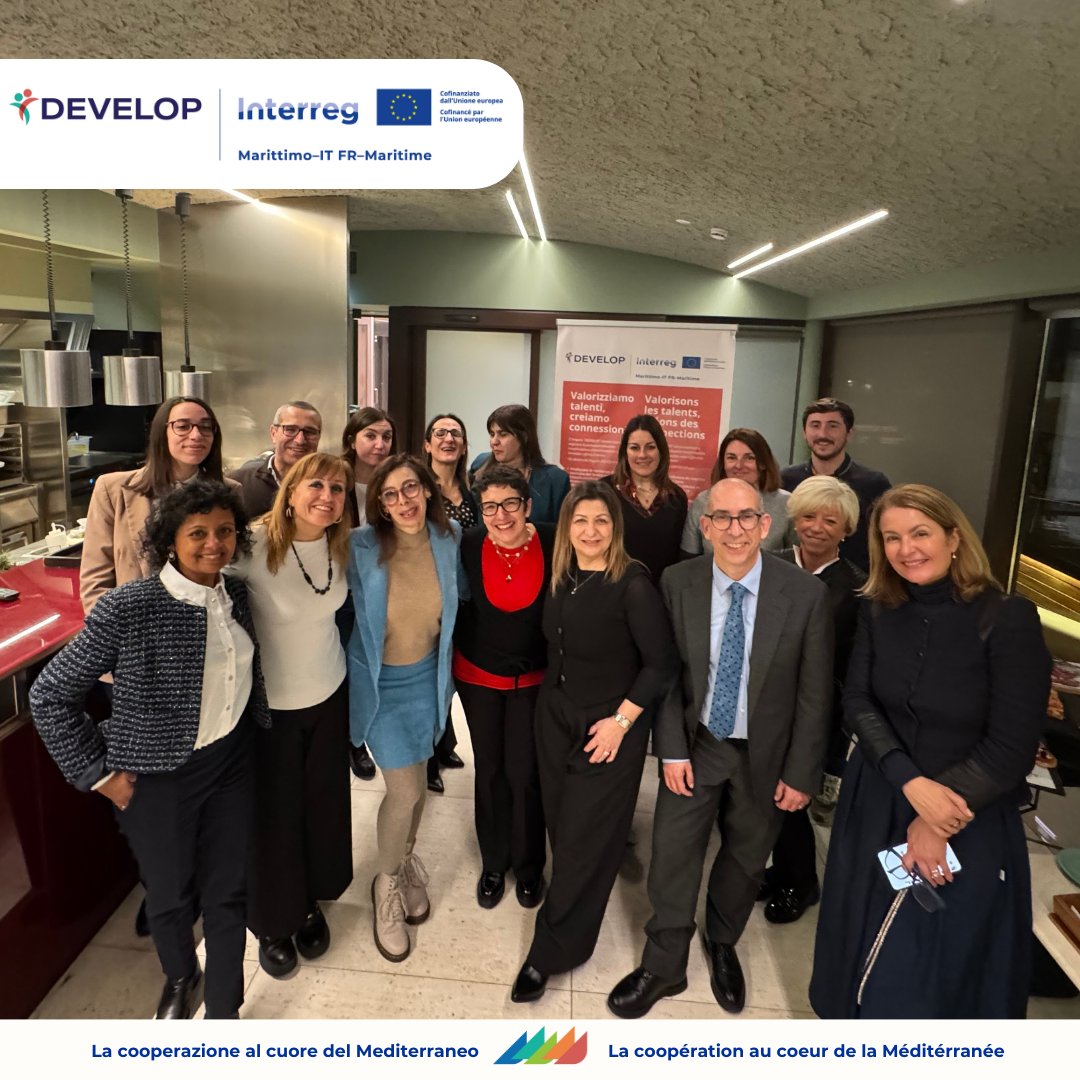 📢 Focus sui progetti 21-27 ! / Zoom sur les projets 21-27 !

🔍 DEVELOP
🔗interreg-marittimo.eu/fr/web/develop
💡 Seguici per scoprire tutti i progetti! / Suivez-nous pour découvrir tous les projets

#CohesionPolicy #Interreg
<a href="/RegioInterreg/">EU Regio Interreg</a>  <a href="/gecamcom/">Camera di Commercio Genova</a>