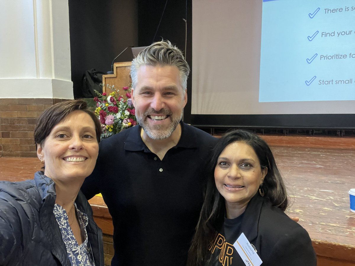 Such a privilege and dream come true to meet and learn from <a href="/trev_mackenzie/">Trevor MacKenzie</a> #InquiryMindset