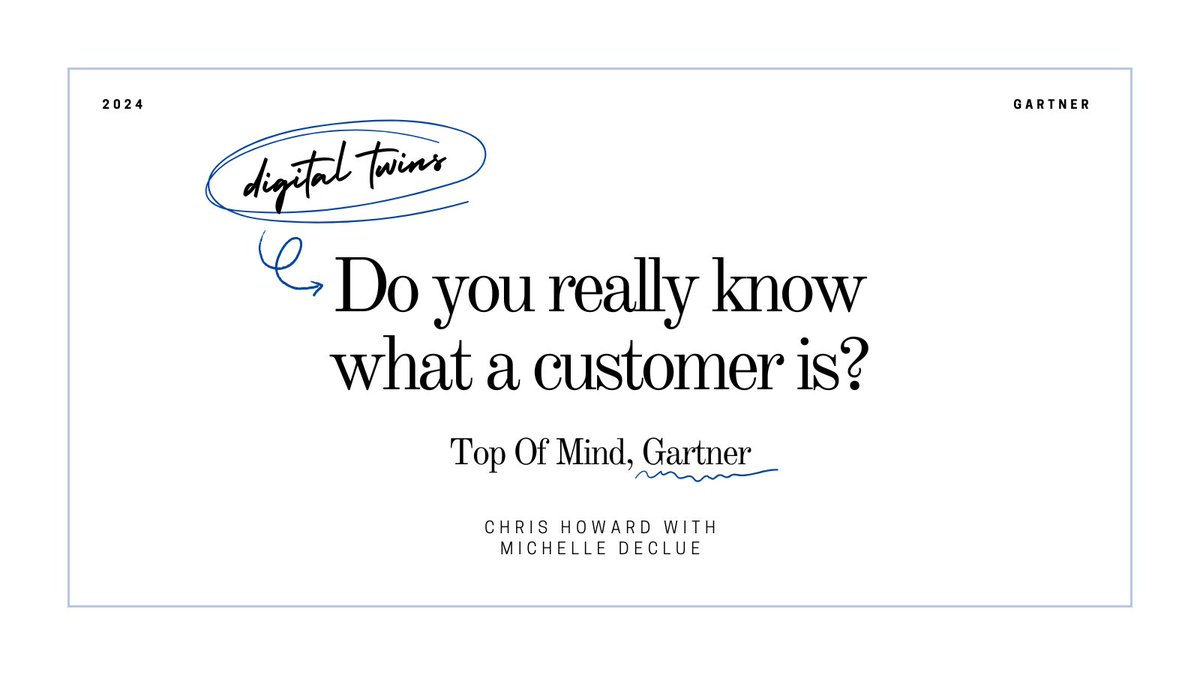 Sitelicon's tweet photo. En Sitelicon apostamos por la innovación y la privacidad 🔒 Por eso, queremos compartir este episodio de Top of Mind de Gartner, donde exploran cómo los gemelos digitales personalizan experiencias 🛍️ #ExperienciaDelCliente #GemelosDigitales

🔗 https://t.co/eoxwAxqdX4 https://t.co/dt3O86BaPd